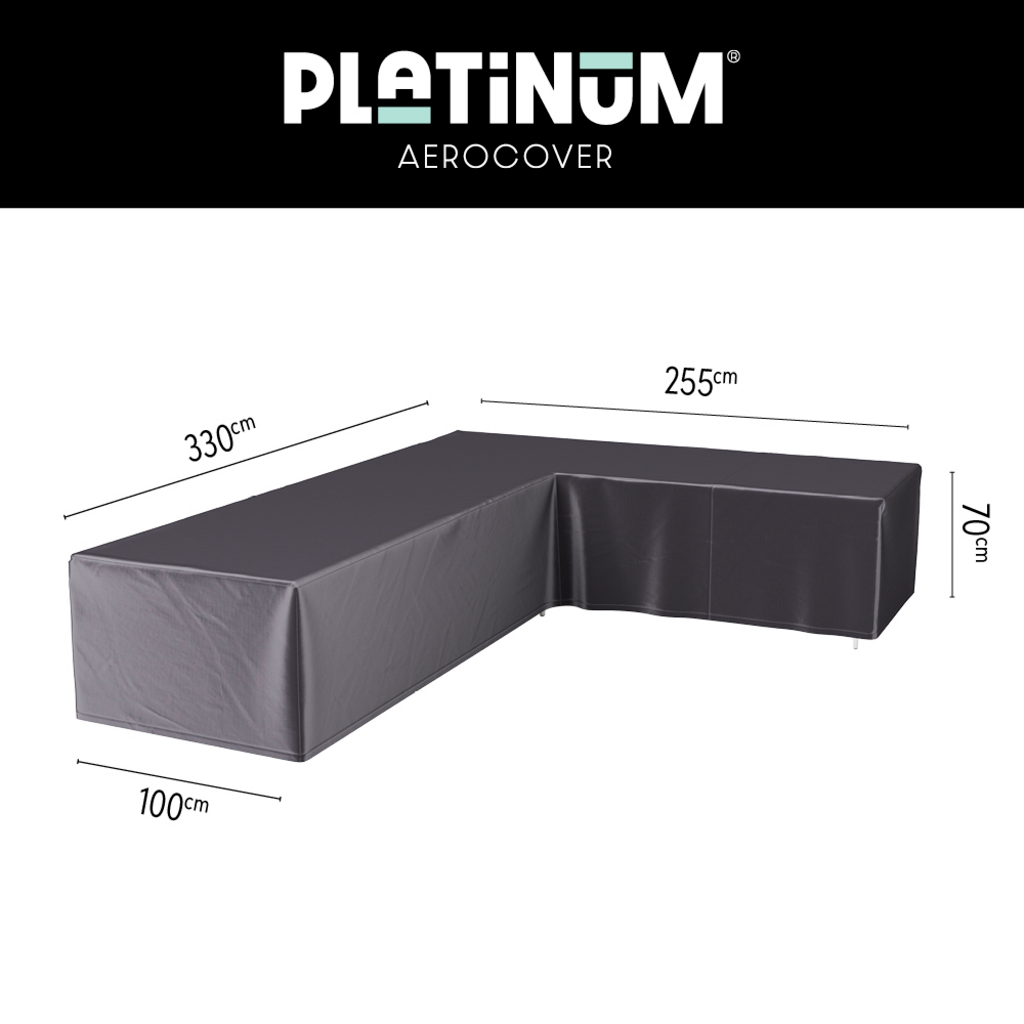 AeroCover Loungesethoes rechts 7947 330 x 255 x 100 x 70 cm