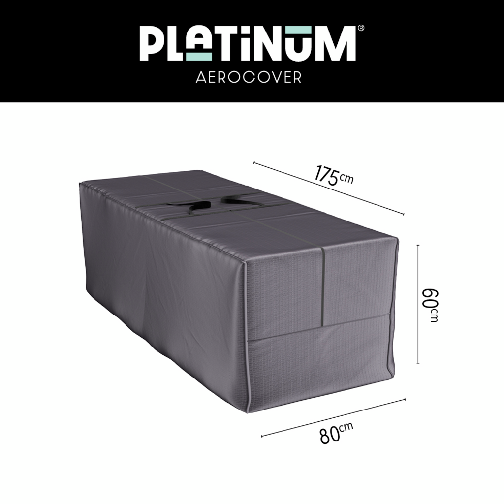 Aerocover Kussentas Antraciet 7902 175 x 60 x 80 cm