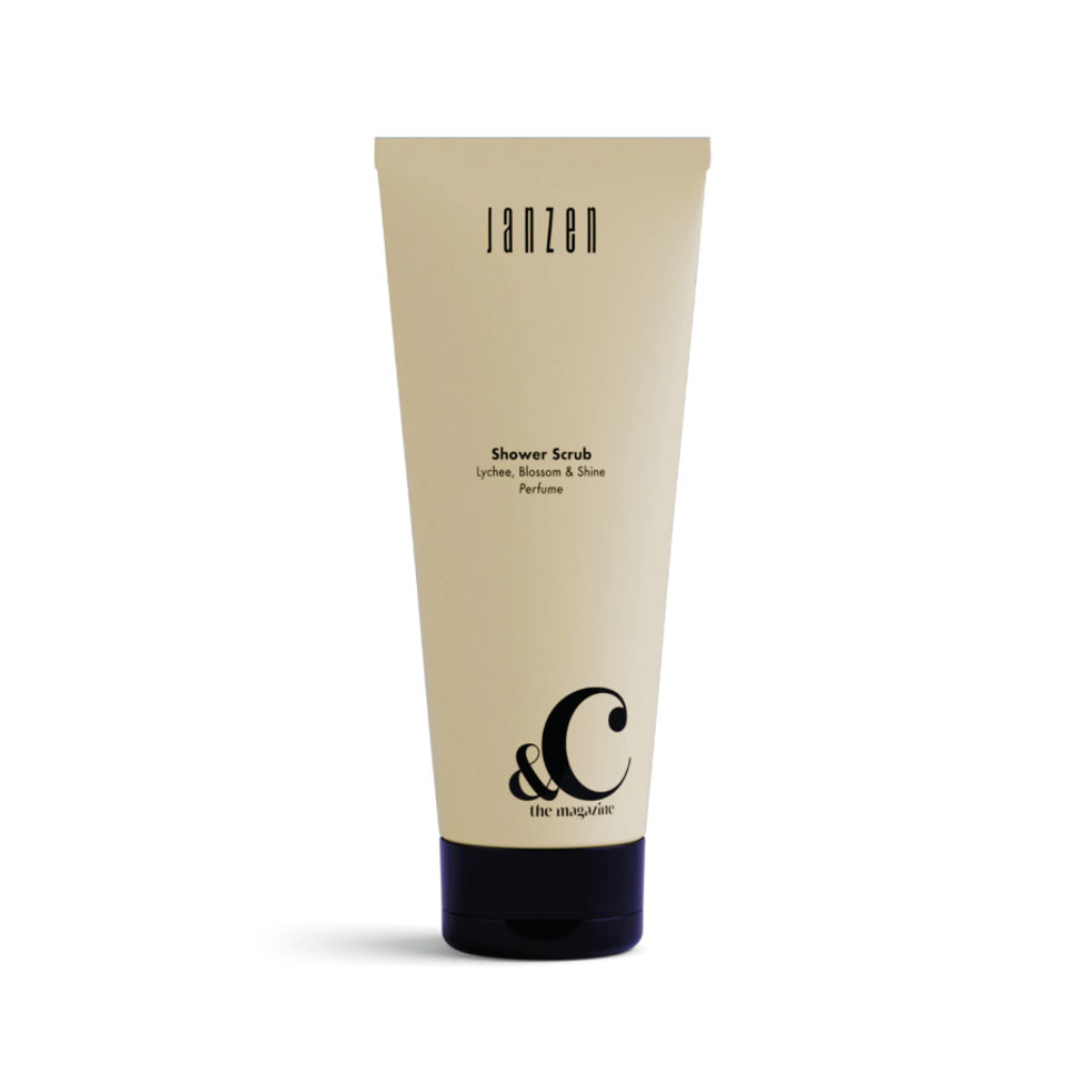 Janzen Shower Scrub &C Lychee Blossom & Shine 200 ml