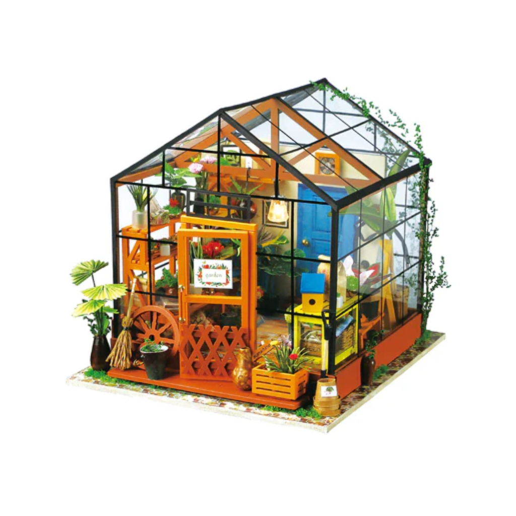 Robotime DIY Cathy's Green House 19,5 x 17,5 x 17,5 cm