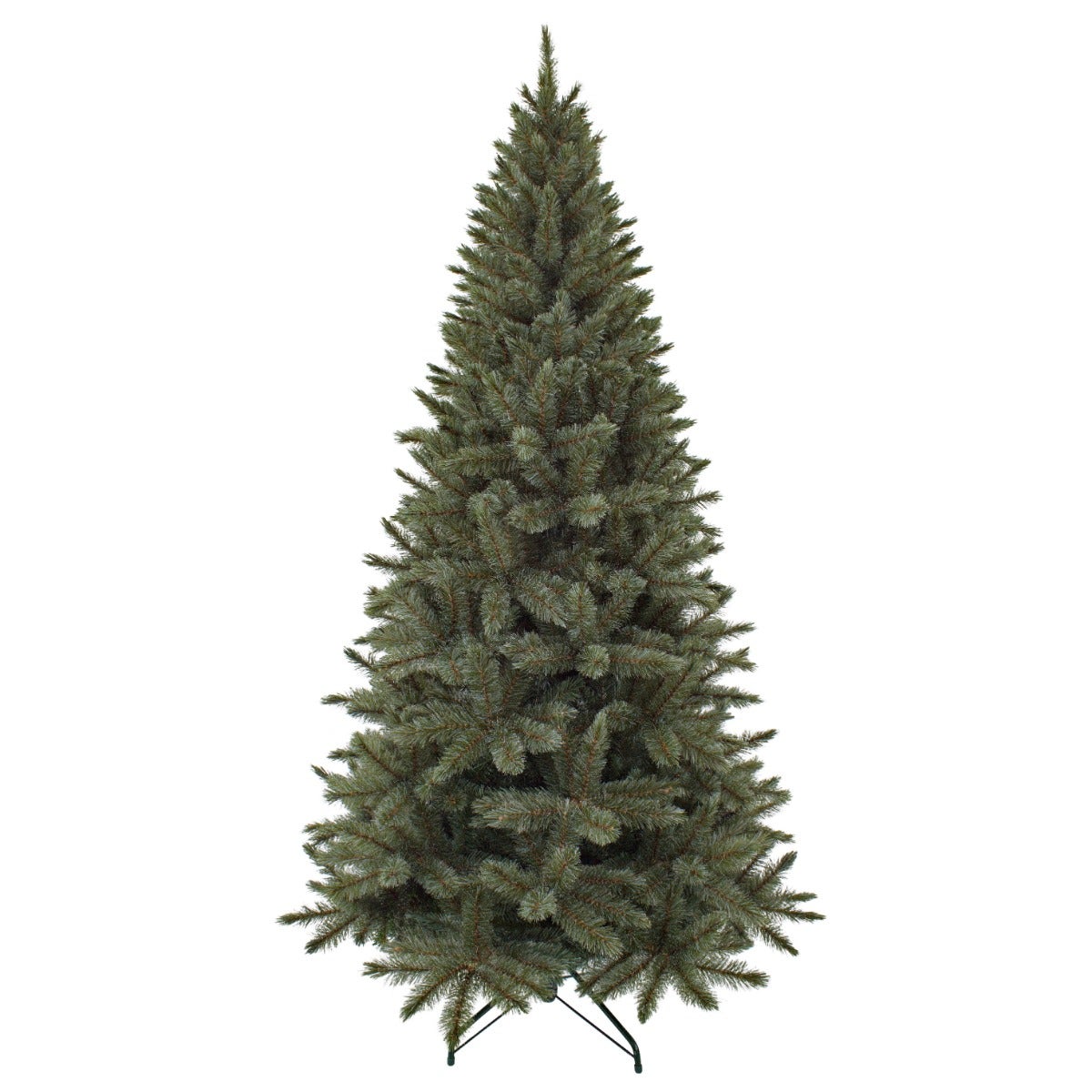 Triumph Tree kunstkerstboom Forest Frosted smal blauw 230 x 130 cm