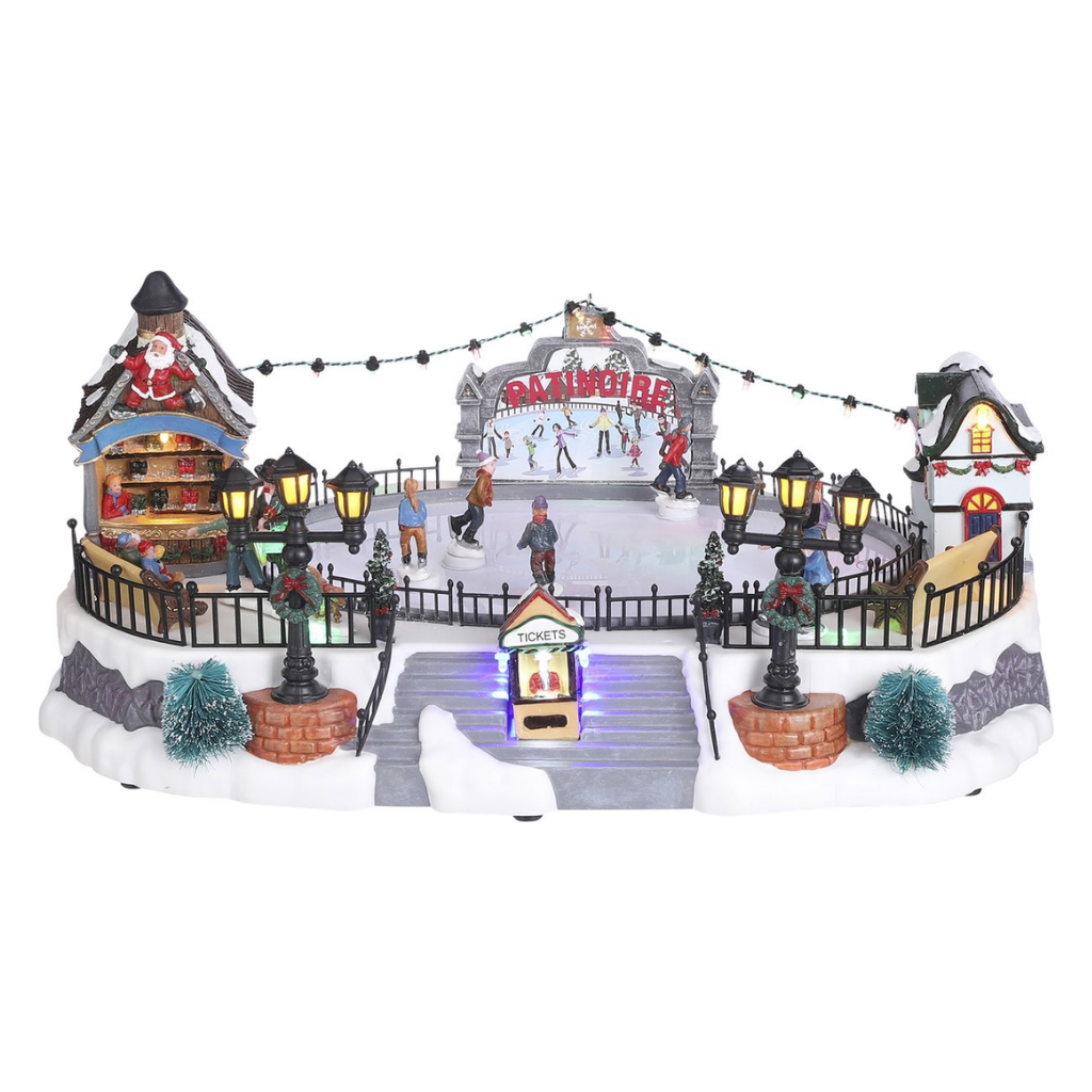 Luville Patinoire 40 x 27,5 x 18 cm