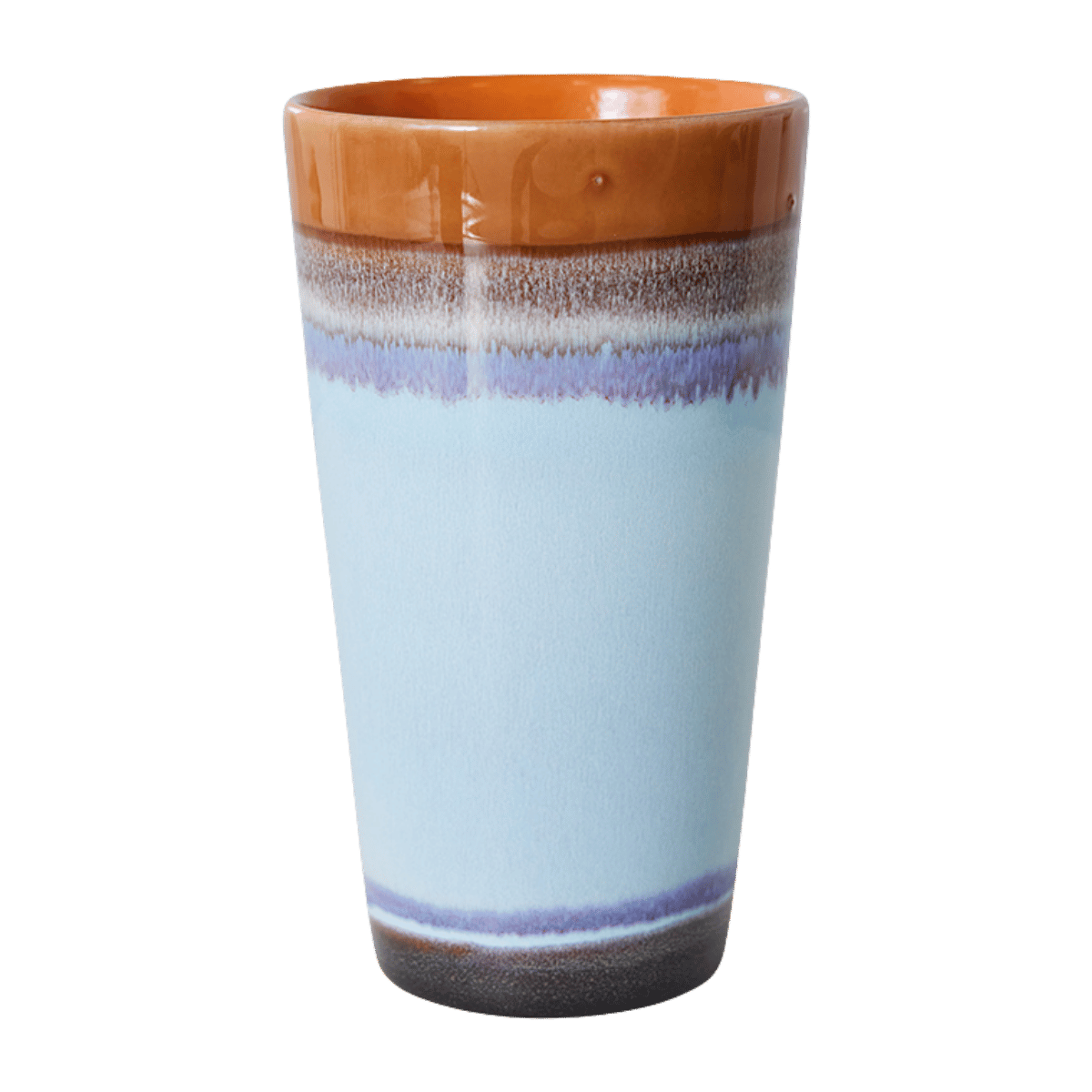 HKliving Latte Mok 70's Ceramics Ash 0.3 L