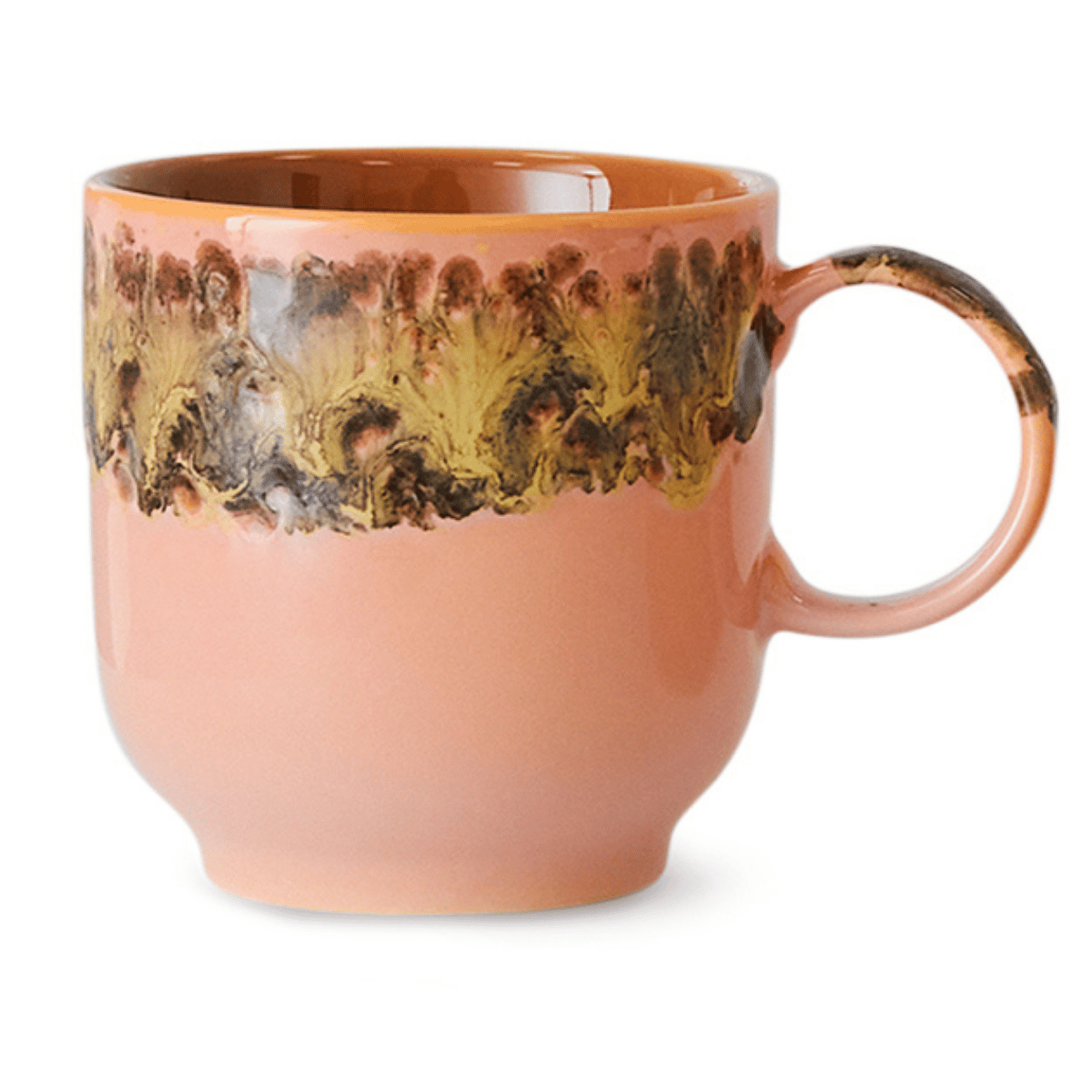 HKliving Koffiekopje 70's Ceramics Lush 0.25 L