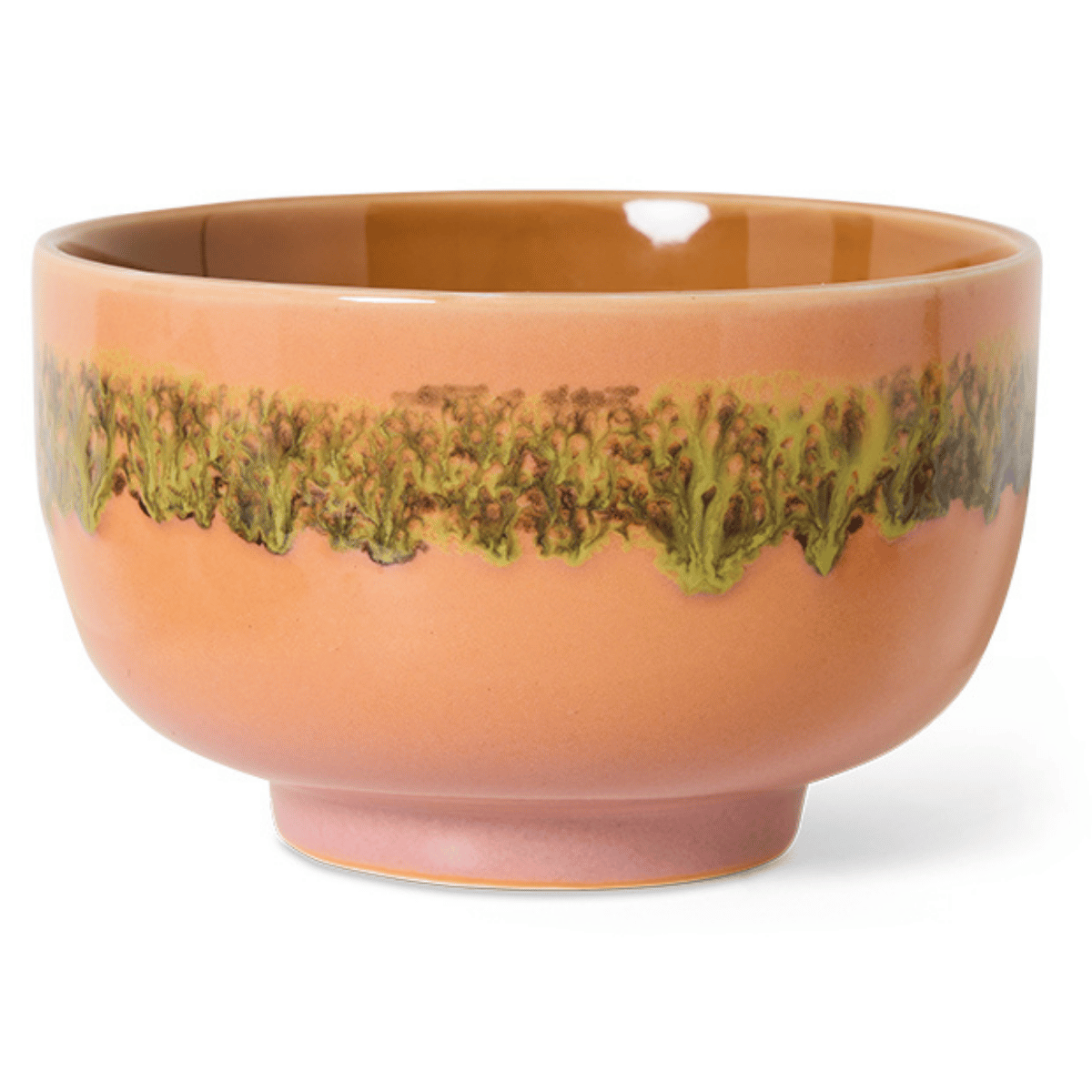 HKliving Noodlekom 70's Ceramics Lush 13.5 cm