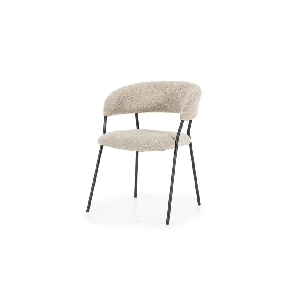 Eleonora Stoel Luka Copenhagen Taupe 57 x 61.5 x 79 cm