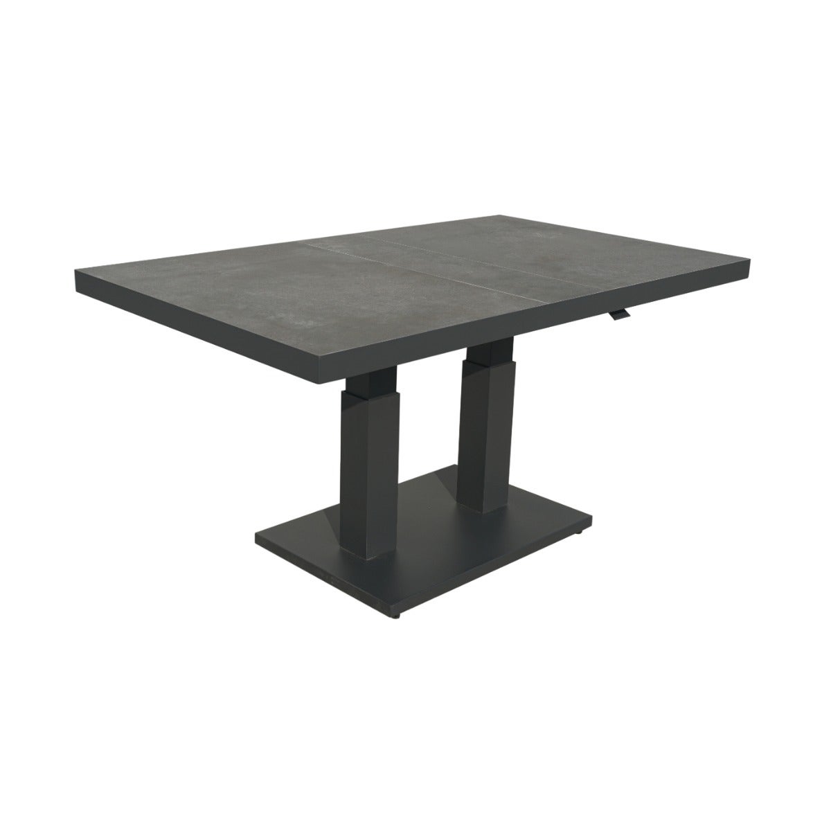 Royal Seasons Tafel in hoogte instelbaar Sol Antraciet 140 x 85 x 49/72 cm