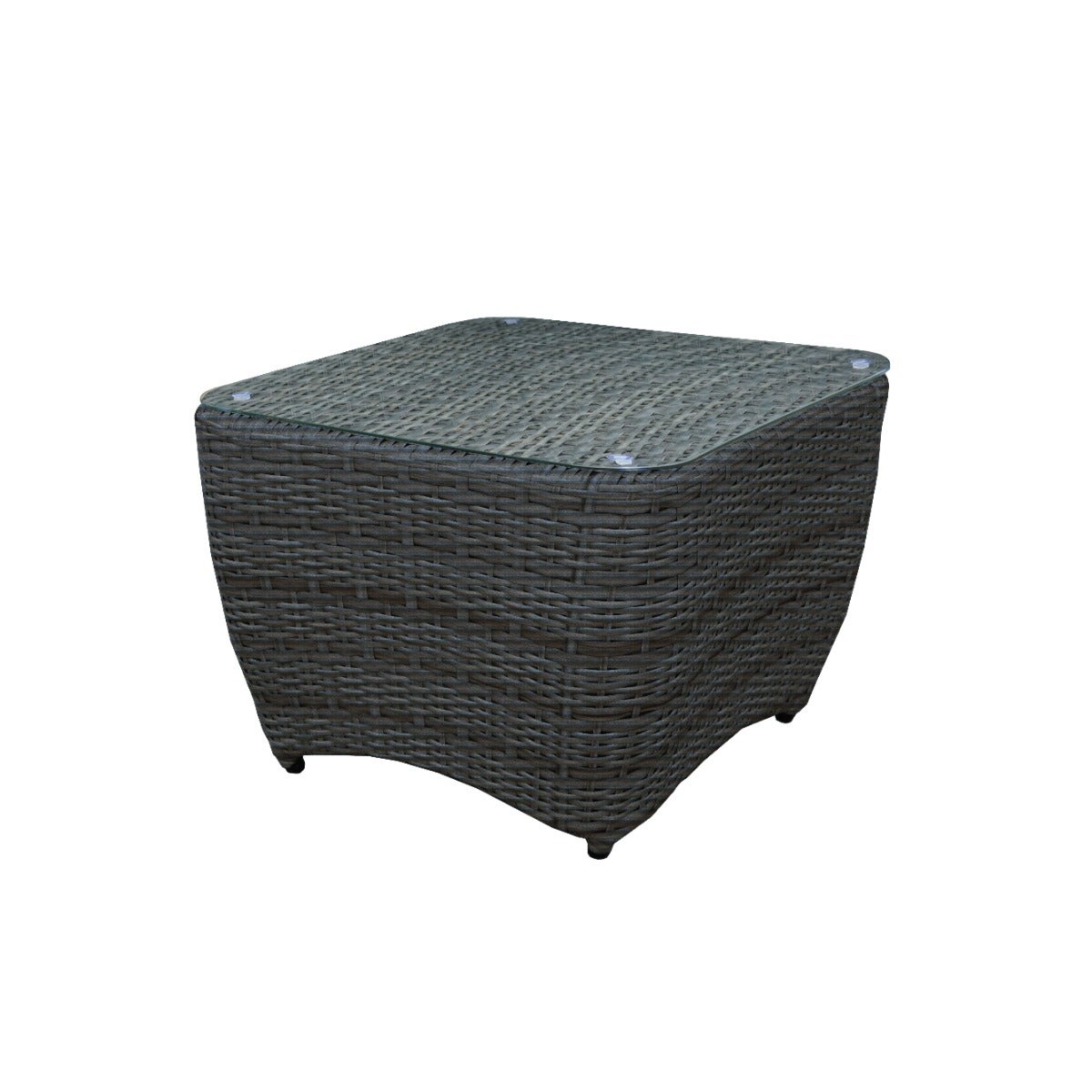 Royal Seasons Bijzettafel Lissabon Antraciet 60 x 60 x 43 cm