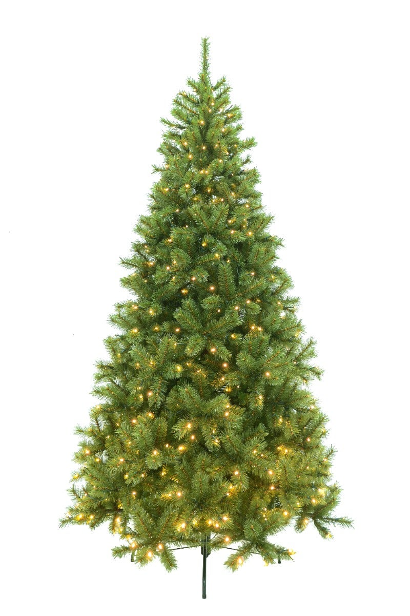 Evergreen kunstkerstboom Everest met verlichting 210 x 115 cm