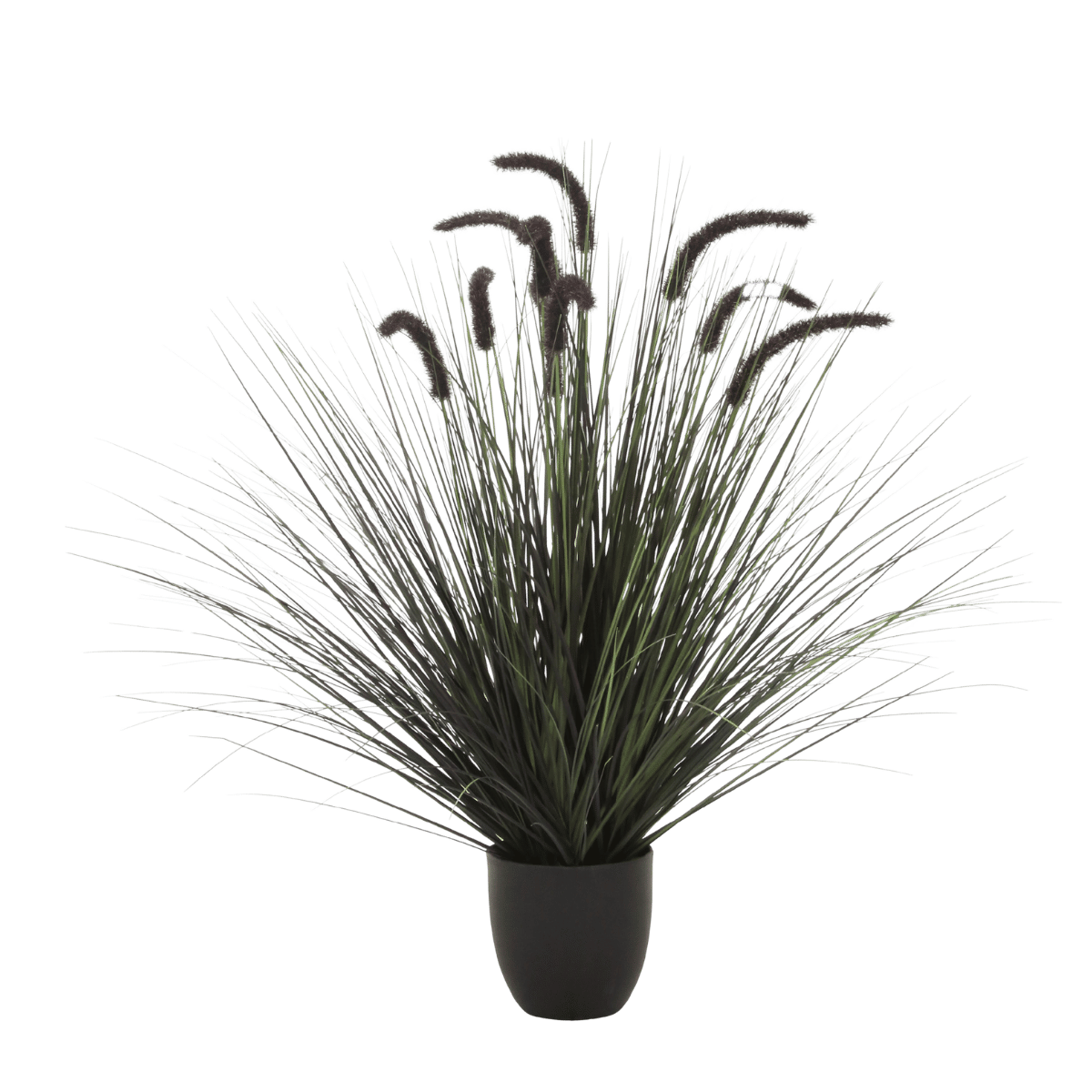 De Bosrand Kunstplant Pluimgras Dogtail Zwart 89 cm