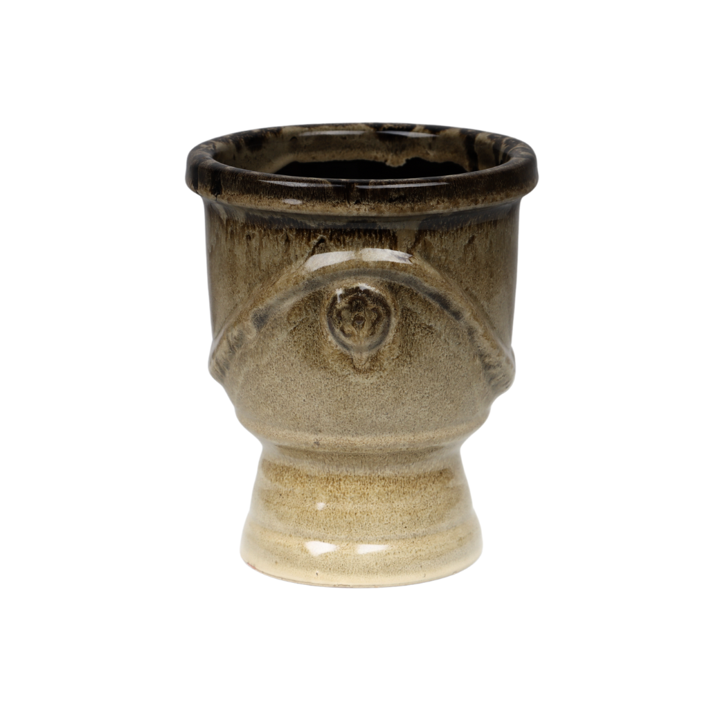 Pot urn tiger 16 x 19 cm