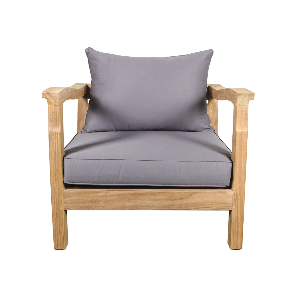Timber Loungestoel Charles Naturel 80 x 80 x 65 cm
