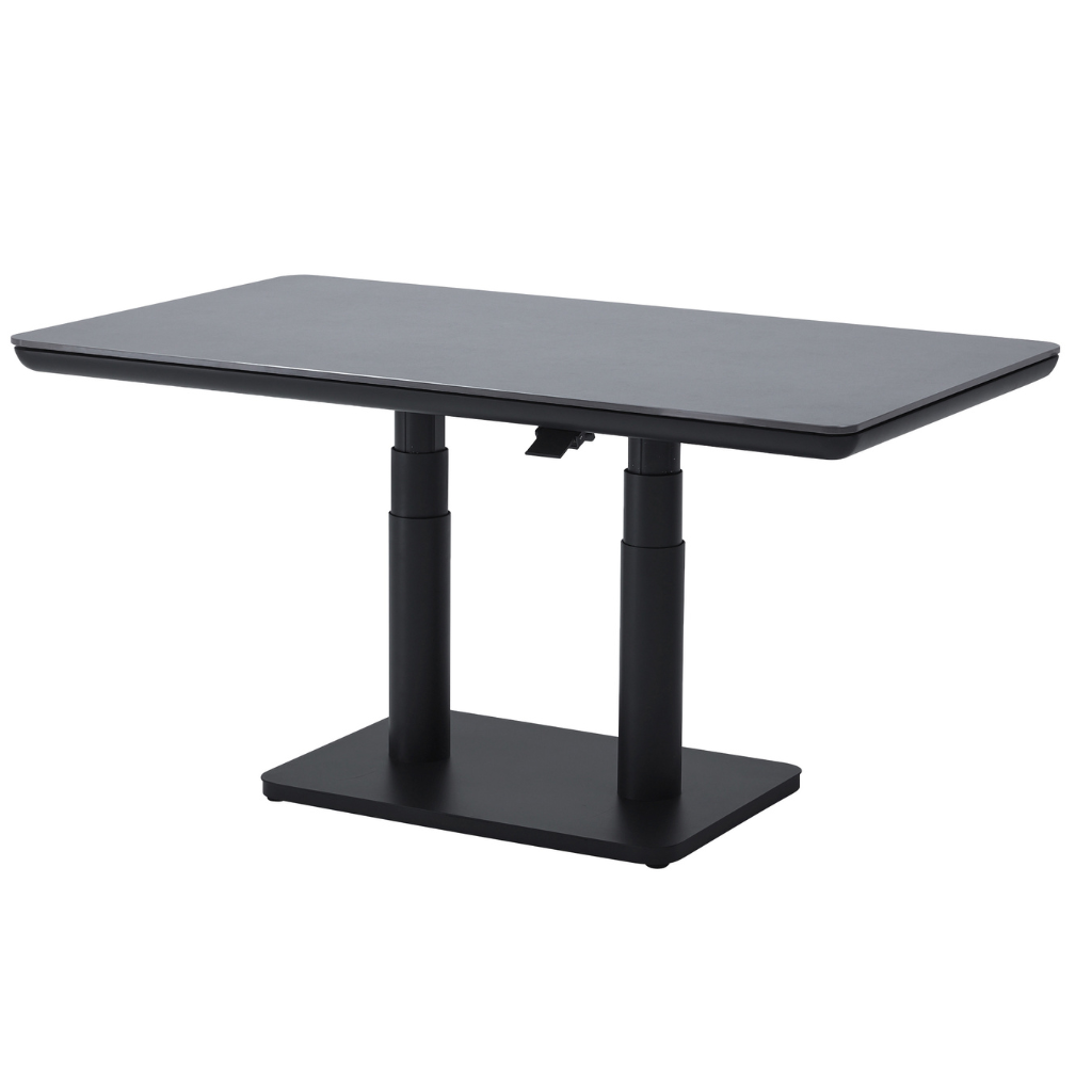 Royal Seasons Tafel in hoogte verstelbaar Portland Zwart 140 x 80 x 51-72 cm