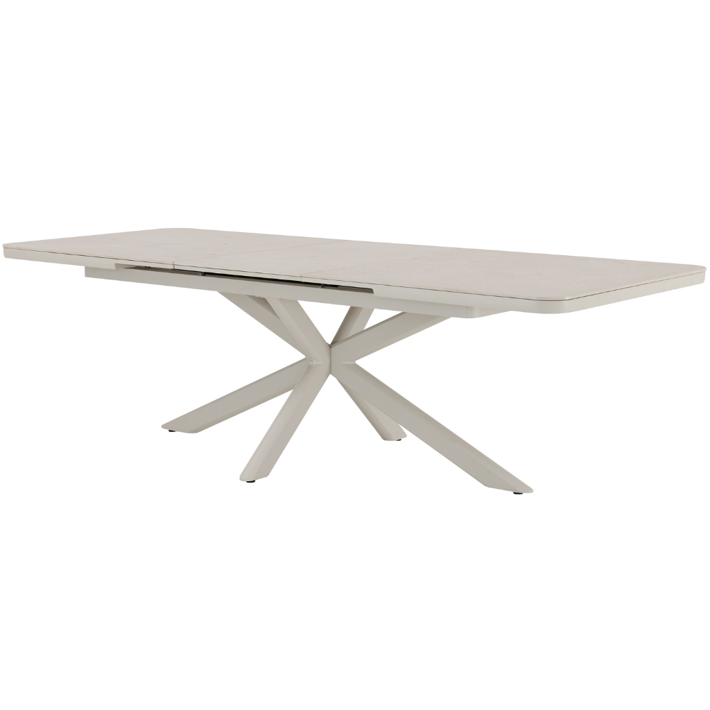 Royal Seasons Uitschuifbare tafel Jura Zand 204/264 x 100 x 75 cm