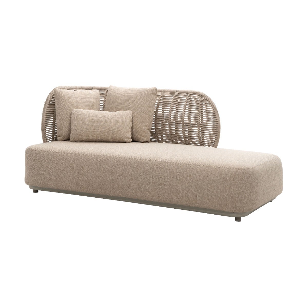 Royal Seasons Loungebank 1-zits Martini Beige 184 x 90 x 80 cm