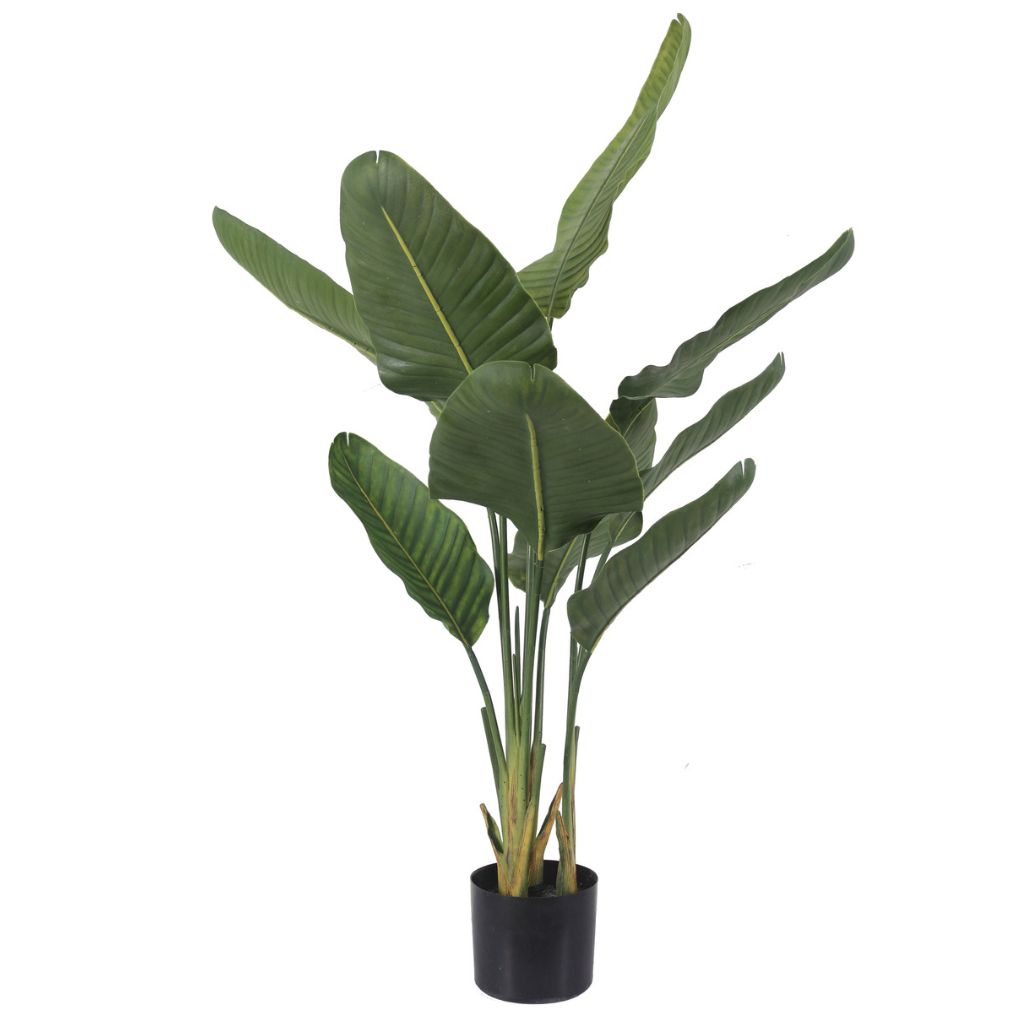 Kunstplant Strelitzia in pot 120 cm