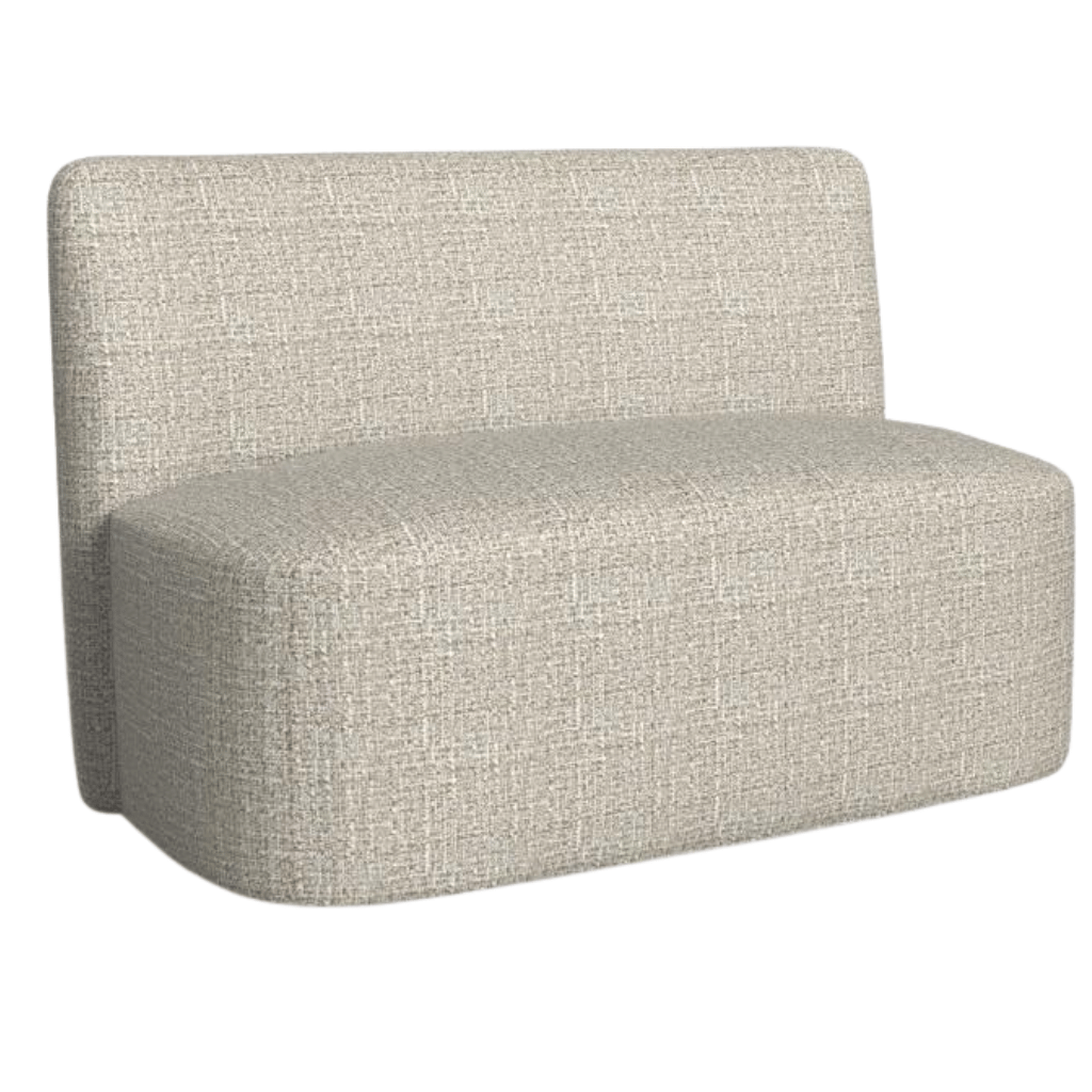 24Seven Loveseat Falun Linen Beige 115 x 76 cm