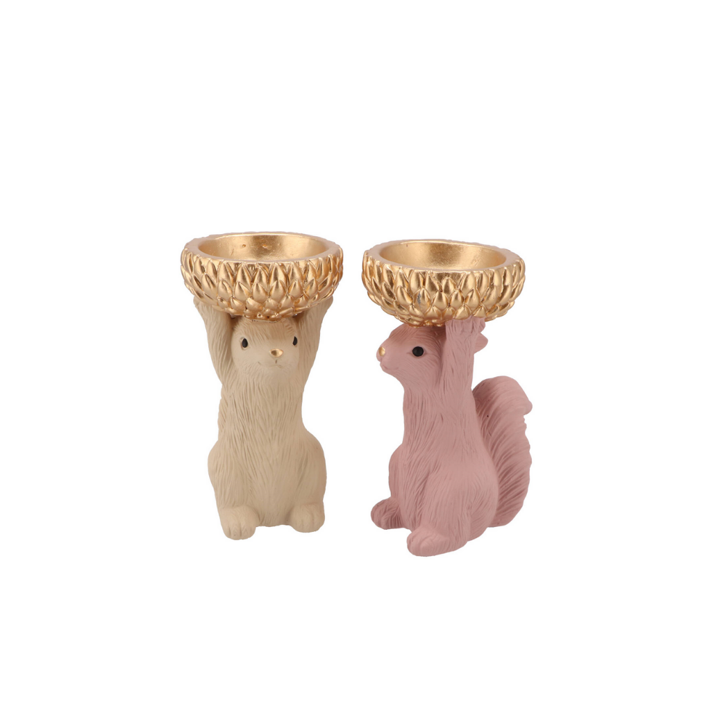 Jingle Sand/Pink Matt Squirrel 17 cm