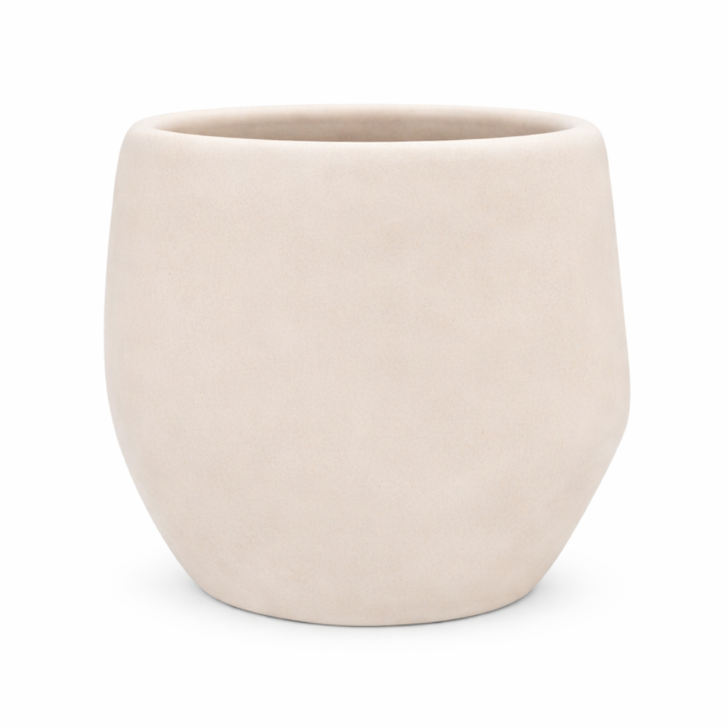 Daan Kromhout Design Bloempot Lisboa Wit 35 x 35 x 32 cm