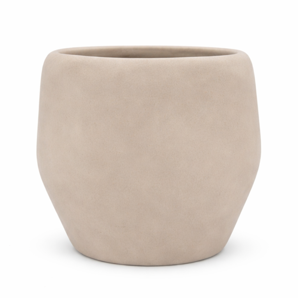 Daan Kromhout Design Bloempot Lisboa Zand 16 x 16 x 15 cm
