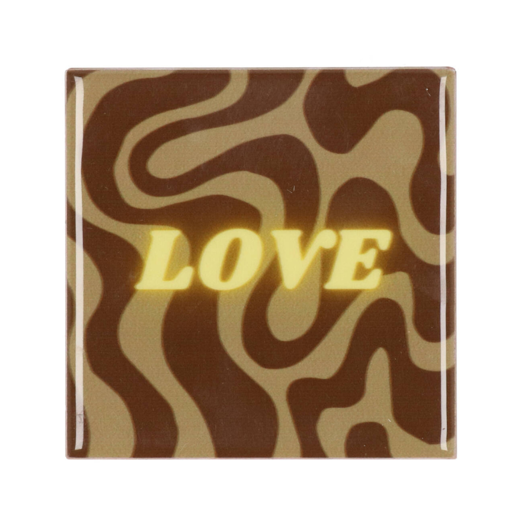 Tegel Love Bruin 10 x 10 cm