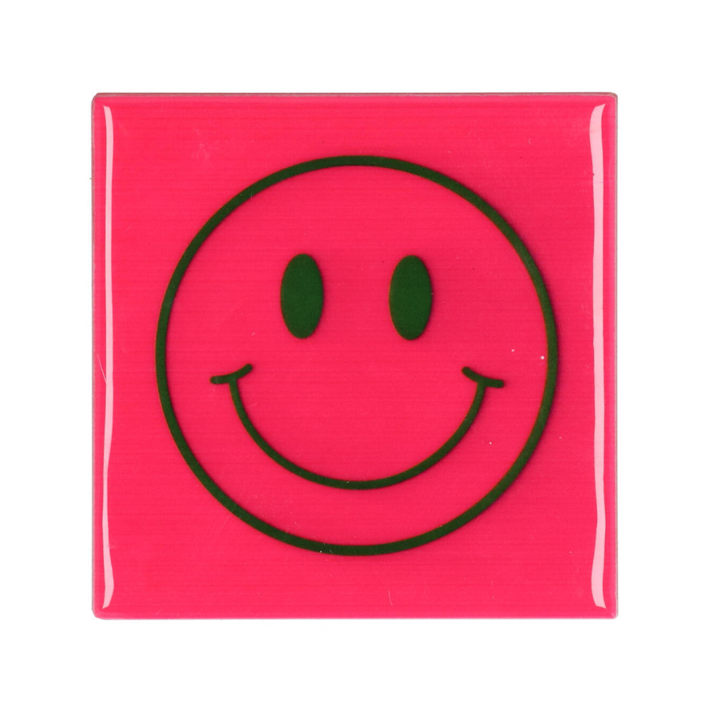 Tegel Smiley Roze 10 x 10 cm