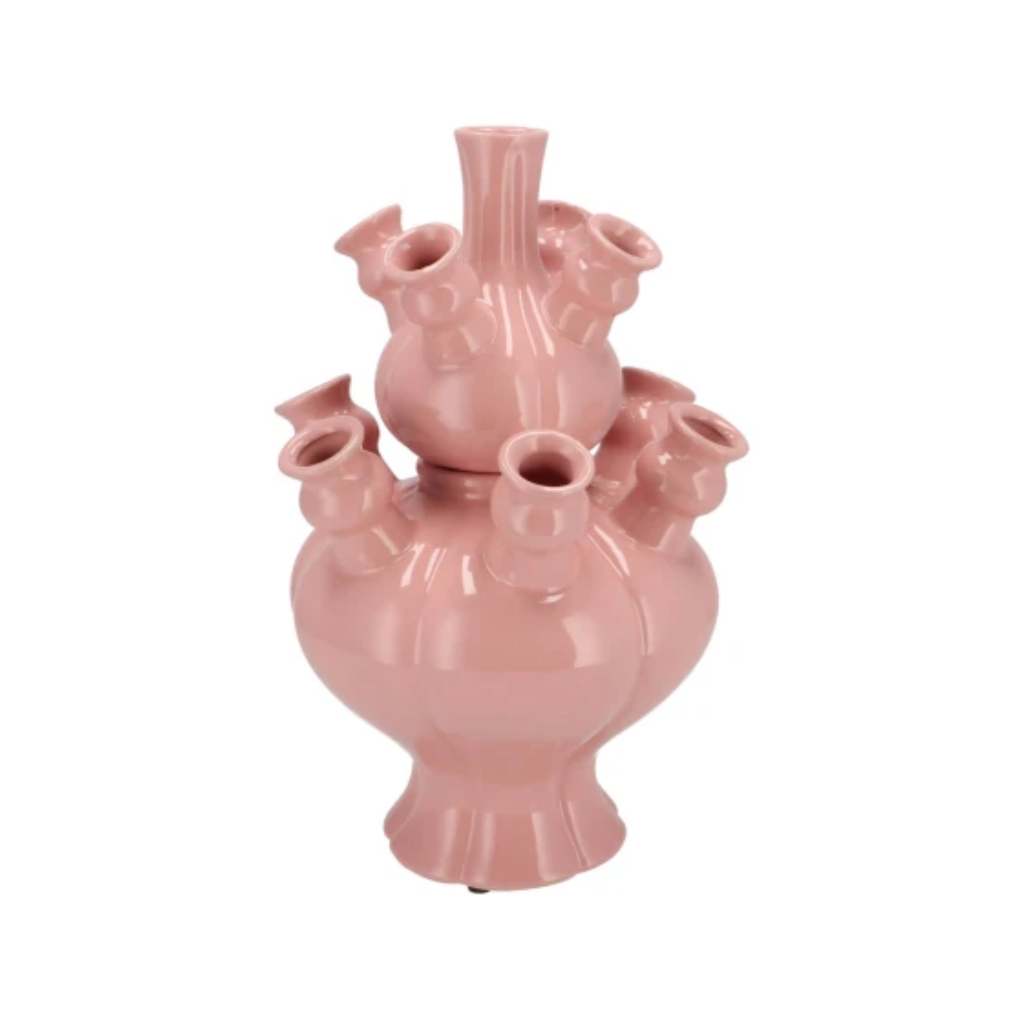Tulpenvaas Rotterdam roze set 25 x 36 cm
