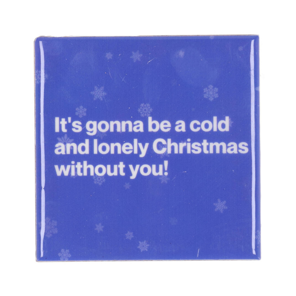 Tegel Cold And Lonely Christmas 10 x 10 cm