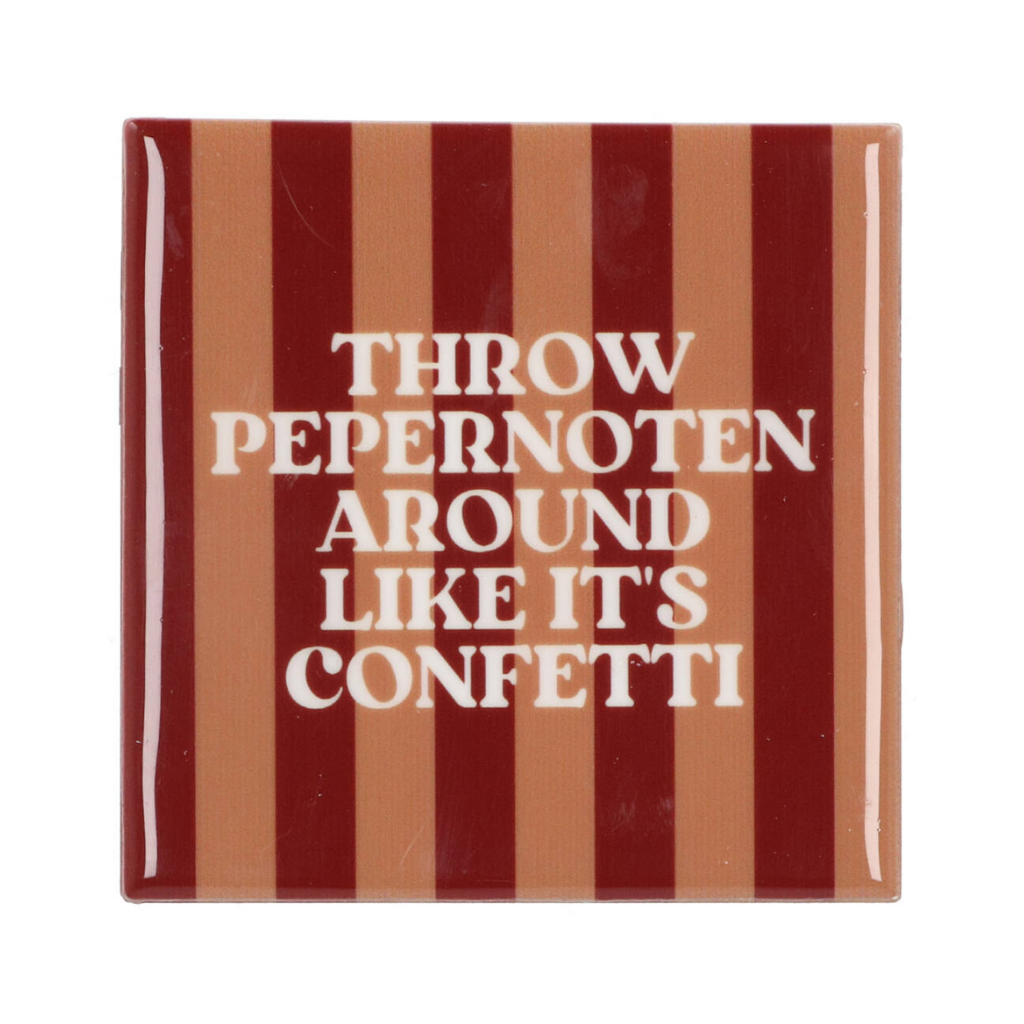 Tegel Throw Pepernoten 10 x 10 cm