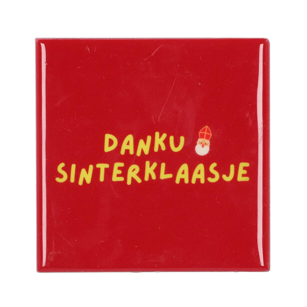 Tegel Danku Sinterklaasje 10 x 10 cm