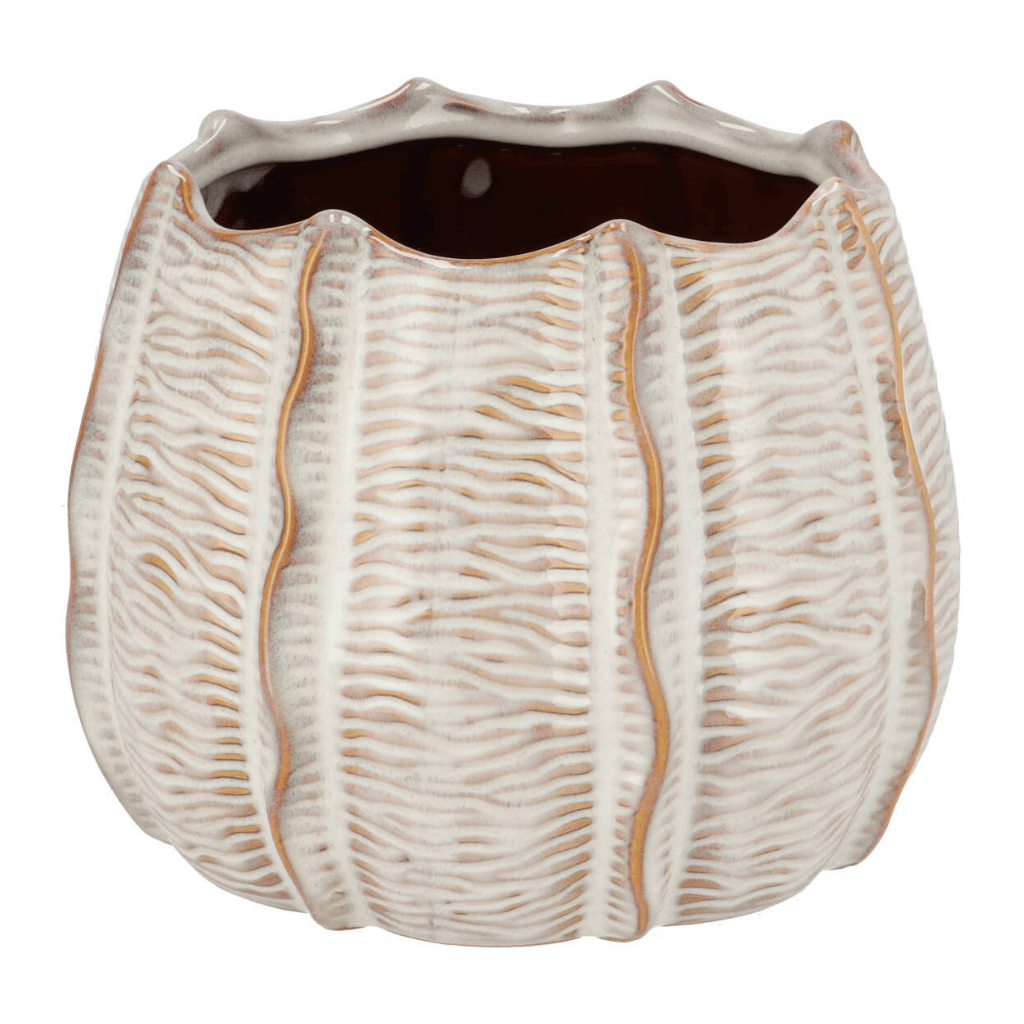 Daan Kromhout Design Bloempot Sifan Wit 16 x 12 cm