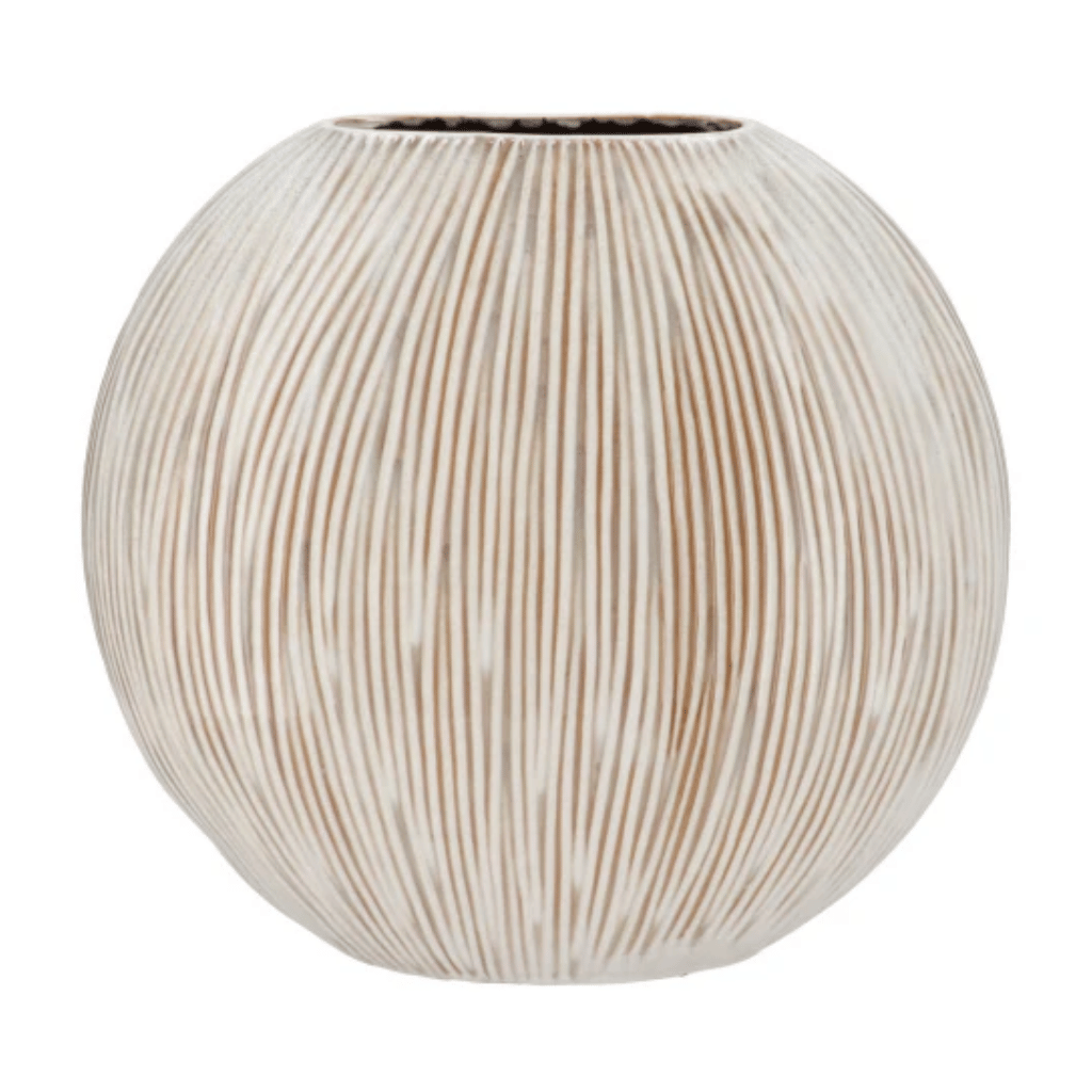Daan Kromhout Design Vaas Sifan Ovaal Wit 41 x 16 x 39 cm