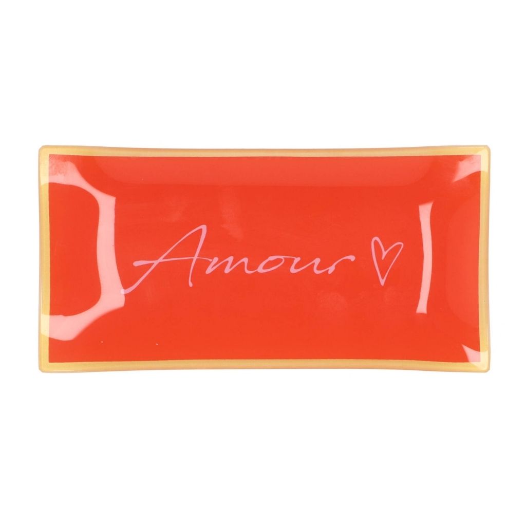 Daan Kromhout Design Bord Rechthoek Amour 20 x 10 x 2 cm