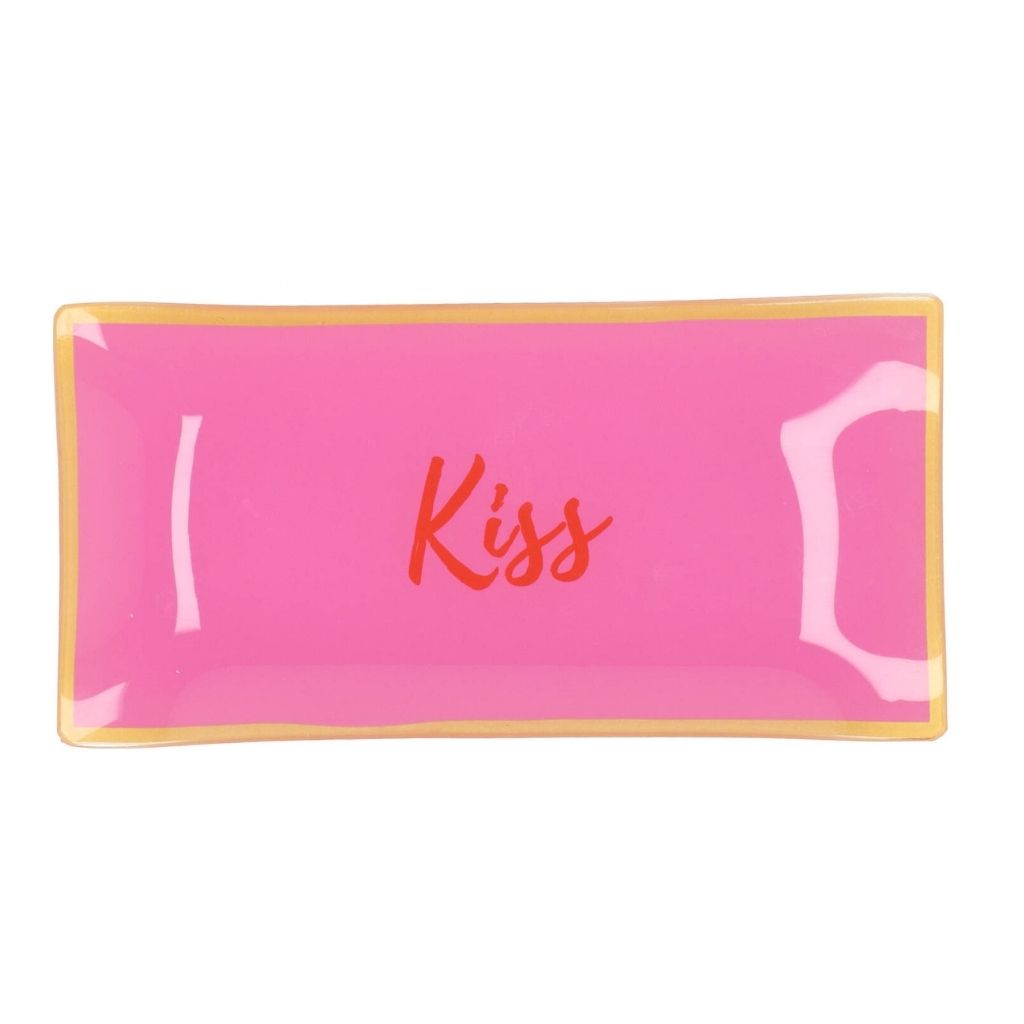 Daan Kromhout Design Bord Rechthoek Kiss 20 x 10 x 2 cm