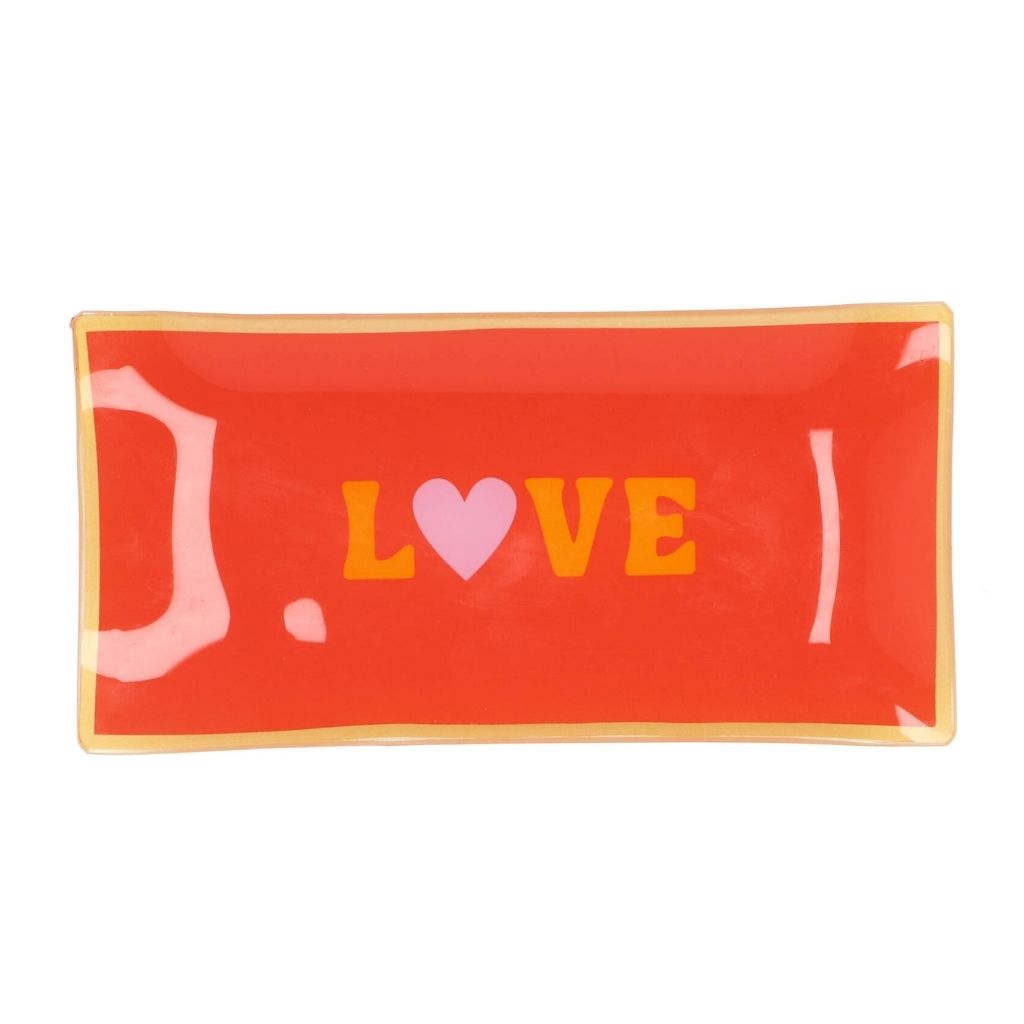 Daan Kromhout Design Bord Rechthoek Love 20 x 10 x 2 cm