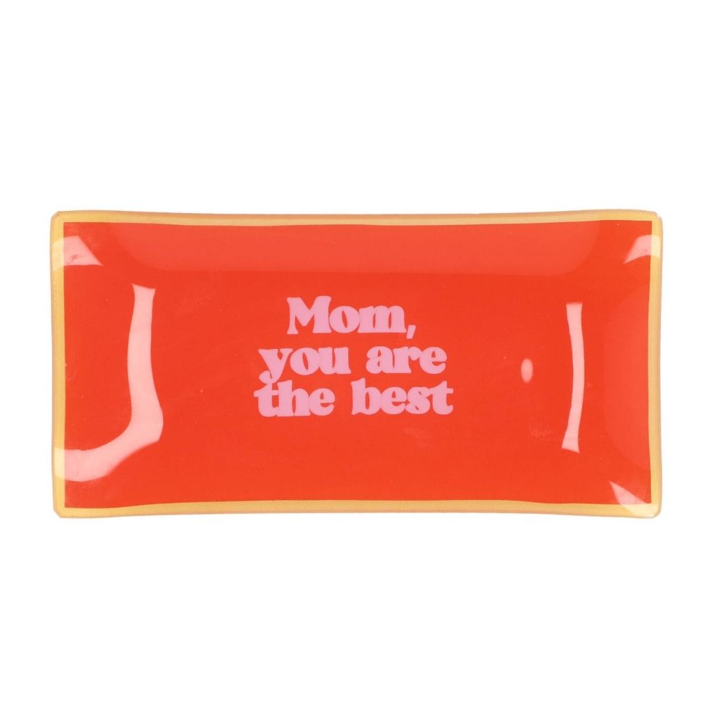 Daan Kromhout Design Bord Rechthoek Mom You Are The Best 20 x 10 x 2 cm