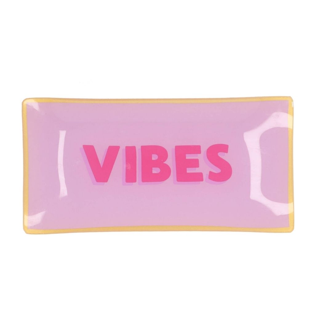 Daan Kromhout Design Bord Rechthoek Vibes 20 x 10 x 2 cm