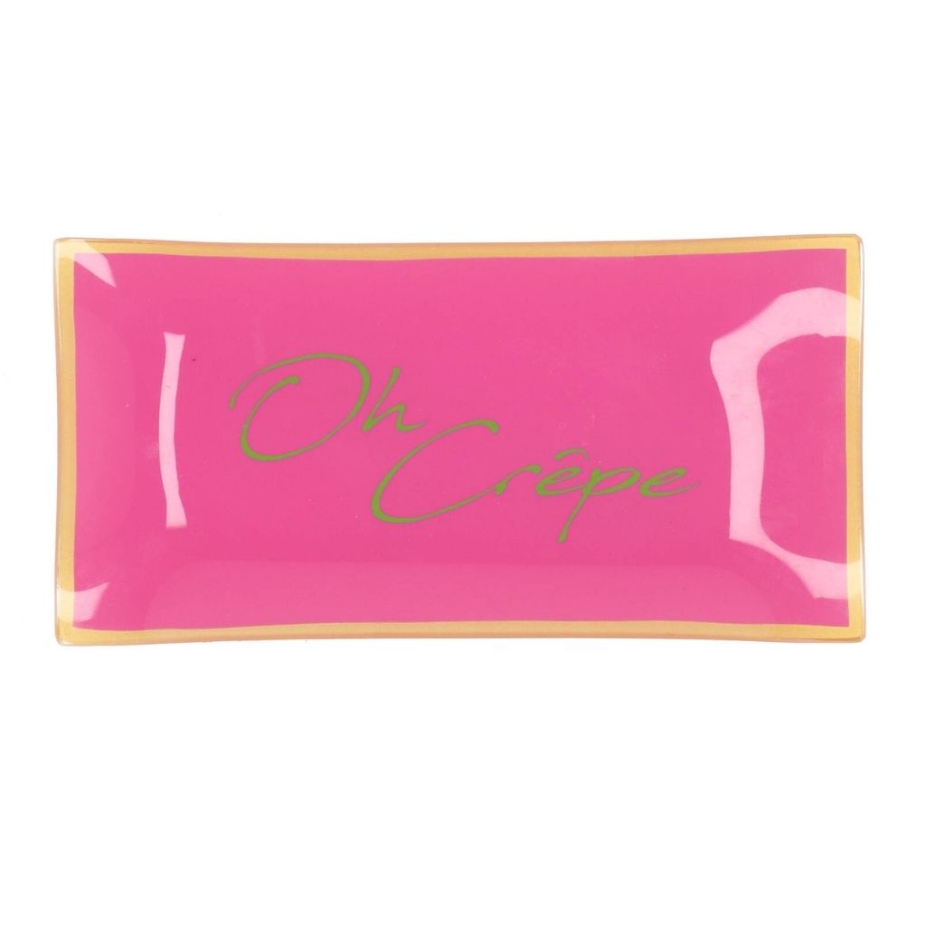 Daan Kromhout Design Bord Rechthoek Oh Crepe 20 x 10 x 2 cm