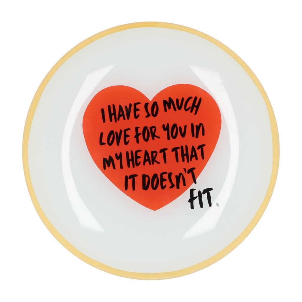 Daan Kromhout Design Bord Rond I Have So Much 18 x 2 cm