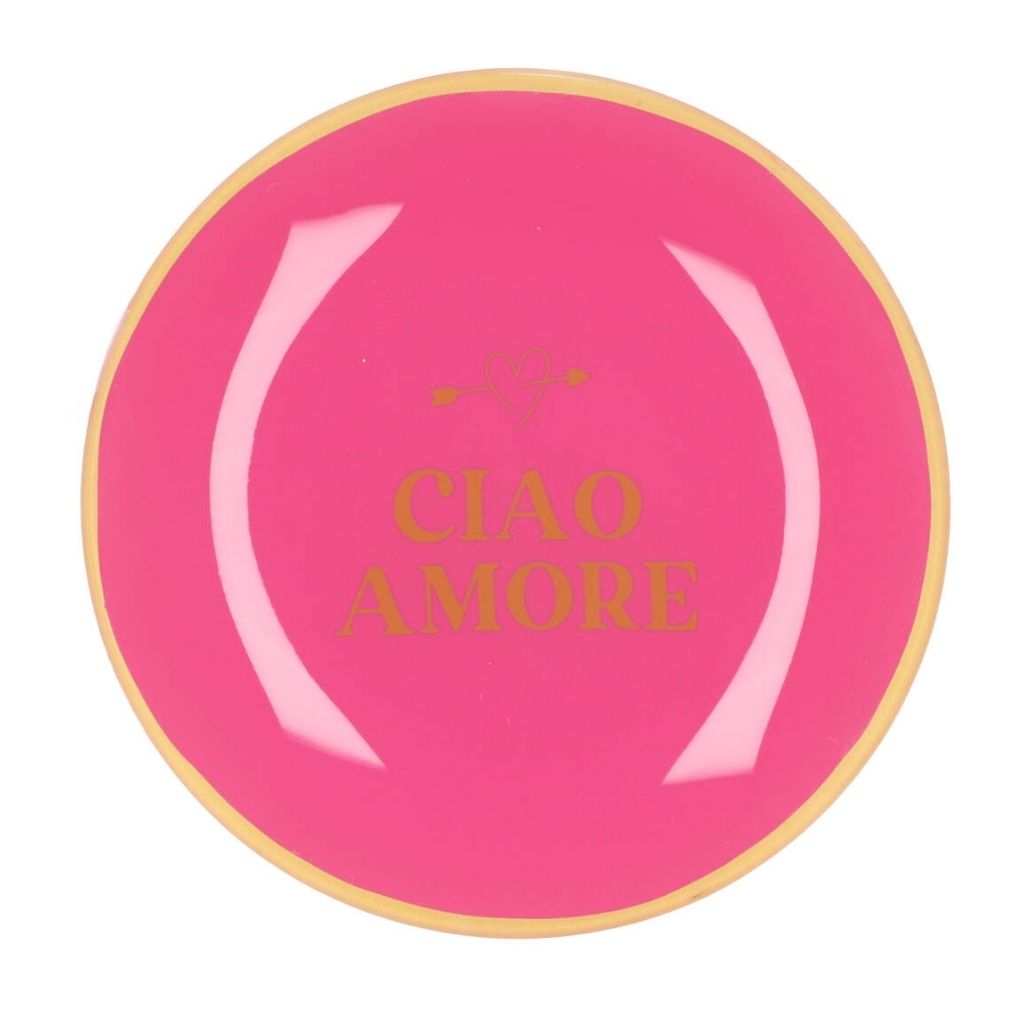 Daan Kromhout Design Bord Rond Ciao A More 18 x 2 cm