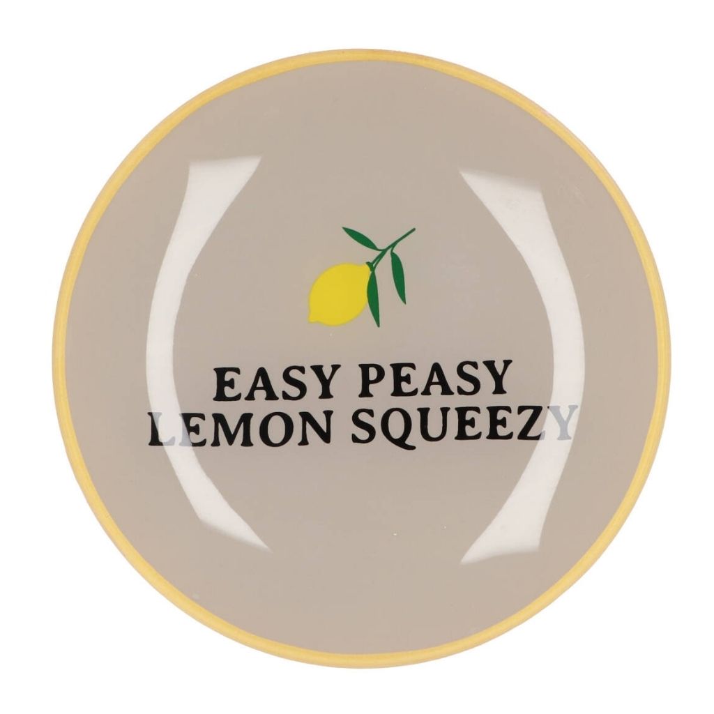 Daan Kromhout Design Bord Rond Easy Peasy 18 x 2 cm