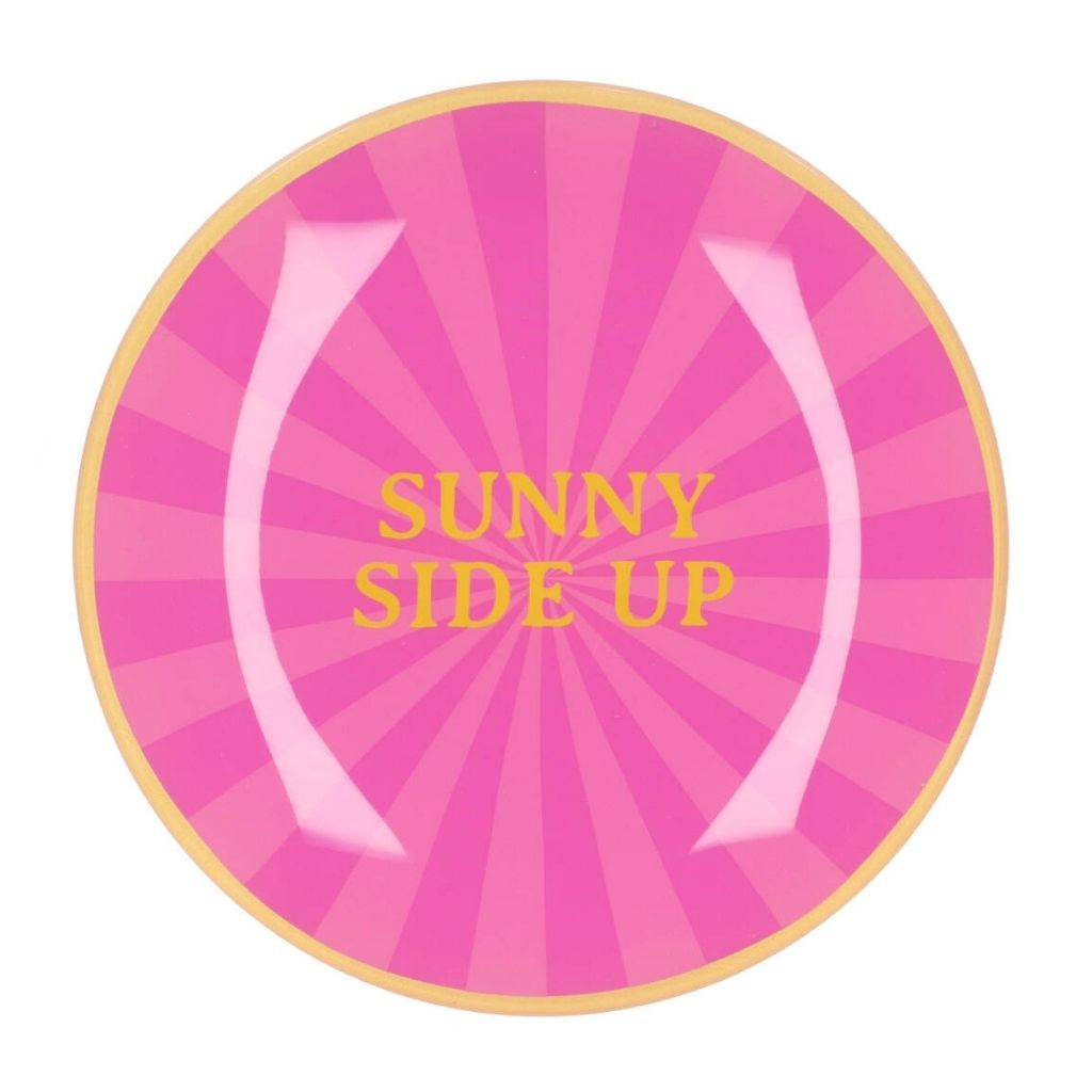 Daan Kromhout Design Bord Rond Sunny Side Up 18 x 2 cm