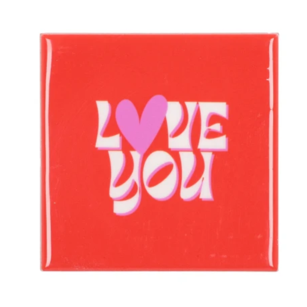 Daan Kromhout Design Tegel Love You Orange 10 x 10 cm