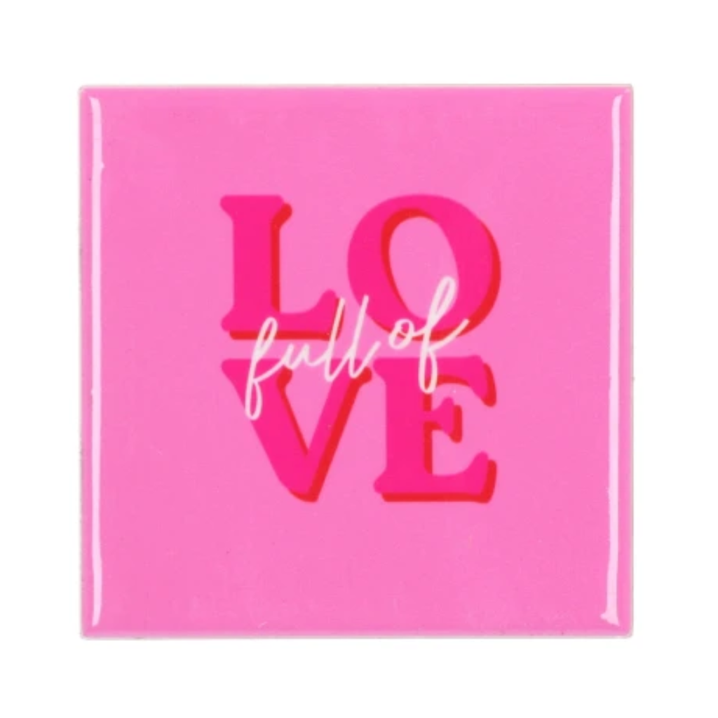 Daan Kromhout Design Tegel Love Pink 10 x 10 cm