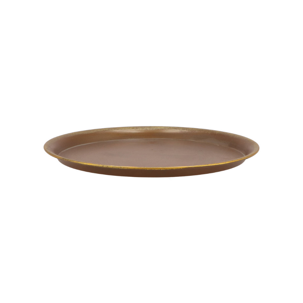 Tosca Plate Goud 45 cm