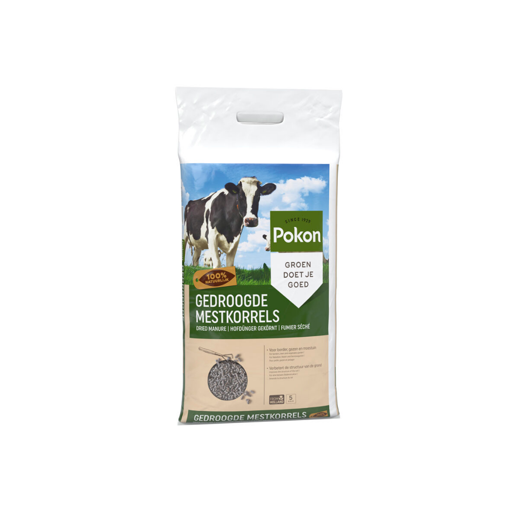Pokon Gedroogde Mestkorrel 5kg