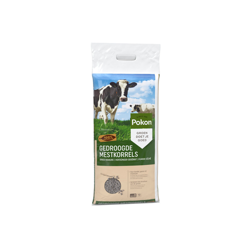 Pokon Gedroogde Mestkorrel 10kg