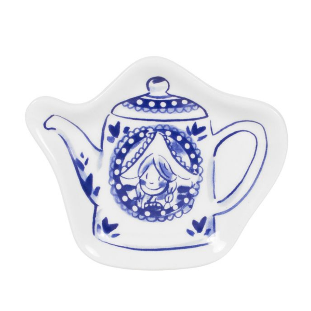 Blond Amsterdam Theezakhouder Delfts Blond Teacup