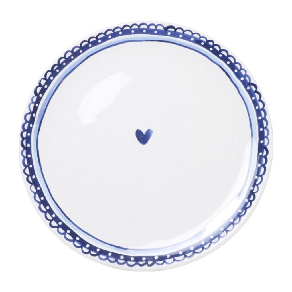 Blond Amsterdam Bord Delfts Blond Heart 26 cm