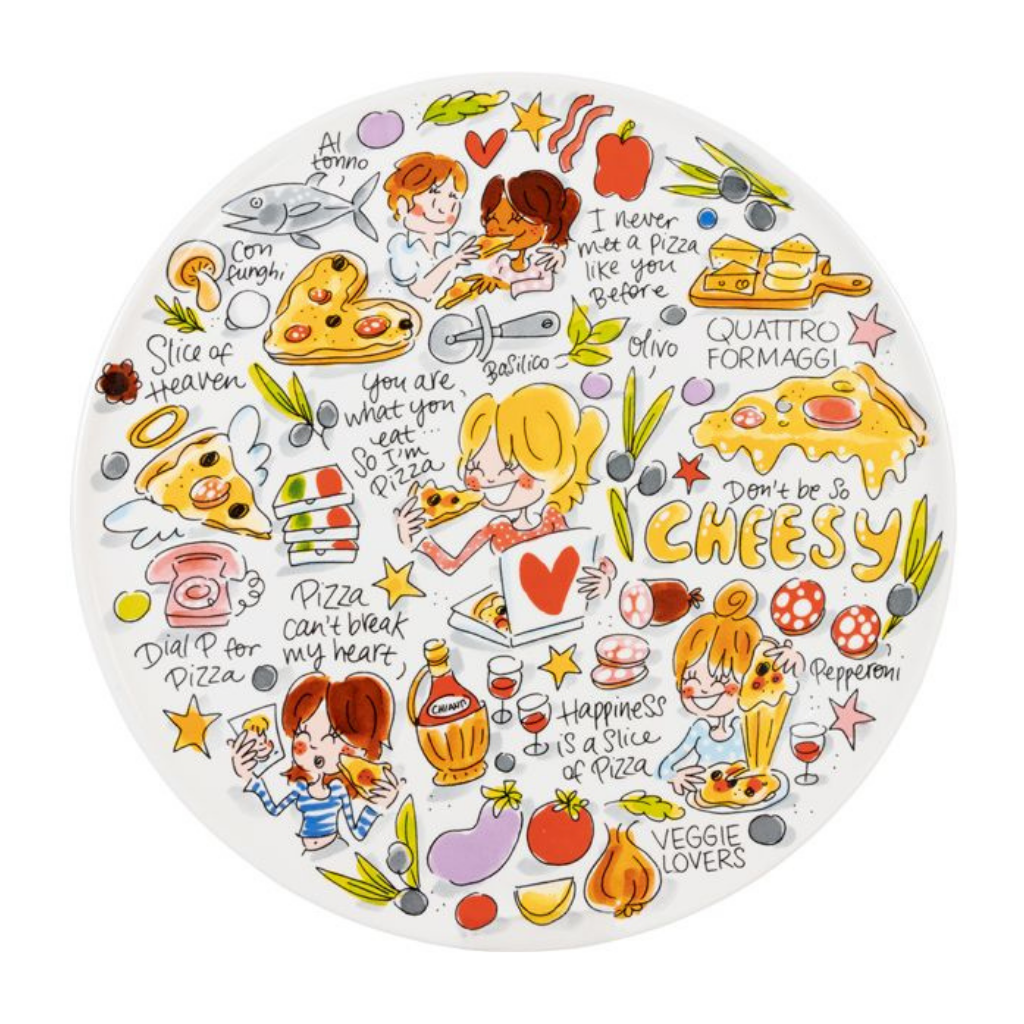 Blond Amsterdam Bord Pizza Sharing 31 cm